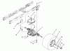 Toro 71200 (12-32XL) - 12-32XL Lawn Tractor, 1993 (3900001-3999999) Ersatzteile TRANSAXLE ASSEMBLY