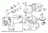 Toro 71202 (12-38XL) - 12-38XL Lawn Tractor, 1993 (3900001-3999999) Ersatzteile ENGINE BRIGGS & STRATTON MODEL 283707-0156-01 #2