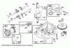 Toro 71202 (12-38XL) - 12-38XL Lawn Tractor, 1993 (3900001-3999999) Ersatzteile ENGINE BRIGGS & STRATTON MODEL 286707-0452-01 #2