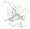 Toro 71202 (12-38XL) - 12-38XL Lawn Tractor, 1993 (3900001-3999999) Ersatzteile SHIFT ASSEMBLY (SERIAL NO. 3901497 & UP) (MODEL NO. 71180), (SERIAL NO. 3900481 & UP), (MODEL NO. 71202)