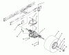 Toro 71202 (12-38XL) - 12-38XL Lawn Tractor, 1993 (3900001-3999999) Ersatzteile TRANSAXLE ASSEMBLY