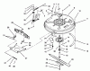 Toro 71182 (12-32XL) - 12-32XL Lawn Tractor, 1994 (4900001-4999999) Ersatzteile DECK & SPINDLE ASSEMBLY (32" CUTTING UNIT)