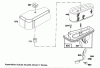 Toro 71182 (12-32XL) - 12-32XL Lawn Tractor, 1994 (4900001-4999999) Ersatzteile ENGINE BRIGGS & STRATTON MODEL 282707-0119-01 #4
