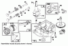 Toro 71182 (12-32XL) - 12-32XL Lawn Tractor, 1994 (4900001-4999999) Ersatzteile ENGINE BRIGGS & STRATTON MODEL 283707-0156-01 #2