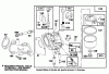 Toro 71182 (12-32XL) - 12-32XL Lawn Tractor, 1994 (4900001-4999999) Ersatzteile ENGINE BRIGGS & STRATTON MODEL 283707-0156-01 #3
