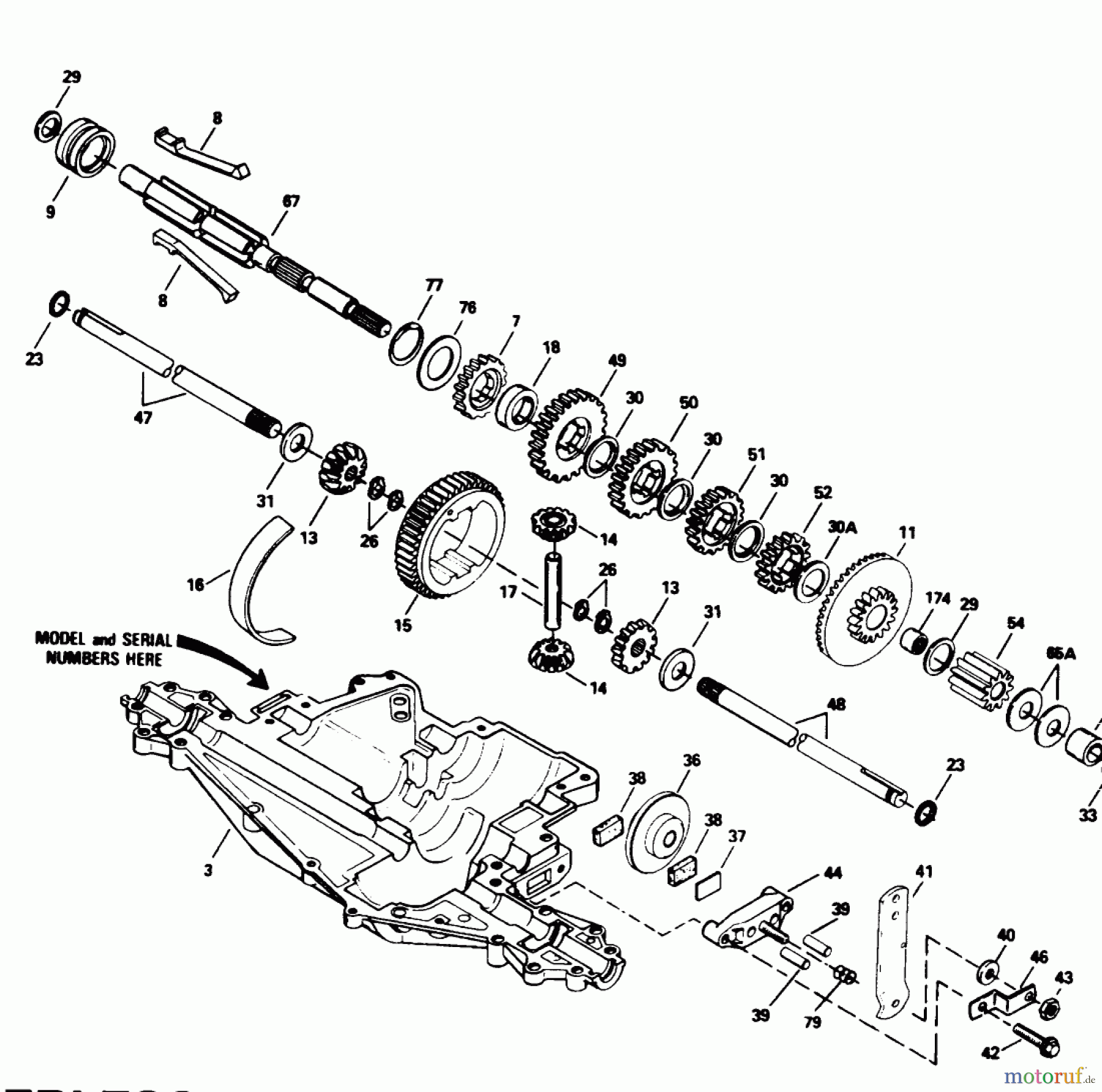Toro Neu Mowers, Lawn & Garden Tractor Seite 1 71182 (12-32XL) - Toro 12-32XL Lawn Tractor, 1994 (4900001-4999999) PEERLESS TRANSAXLE MODEL NO. 915-020 #2