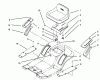 Toro 71182 (12-32XL) - 12-32XL Lawn Tractor, 1994 (4900001-4999999) Ersatzteile SEAT ASSEMBLY