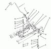 Toro 71182 (12-32XL) - 12-32XL Lawn Tractor, 1994 (4900001-4999999) Ersatzteile SHIFT ASSEMBLY