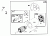 Toro 71200 (12-32XL) - 12-32XL Lawn Tractor, 1995 (5910001-5999999) Ersatzteile ENGINE BRIGGS & STRATTON MODEL 282707-0119-01 #7
