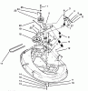 Toro 71184 (12-38XL) - 12-38XL Lawn Tractor, 1994 (4900001-4999999) Ersatzteile BRAKE ASSEMBLY (38" CUTTING UNIT)