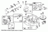 Toro 71184 (12-38XL) - 12-38XL Lawn Tractor, 1994 (4900001-4999999) Ersatzteile ENGINE BRIGGS & STRATTON MODEL 286707-0453-01 #2