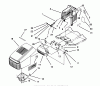 Toro 71184 (12-38XL) - 12-38XL Lawn Tractor, 1994 (4900001-4999999) Ersatzteile HOOD ASSEMBLY