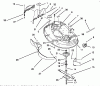Toro 71184 (12-38XL) - 12-38XL Lawn Tractor, 1994 (4900001-4999999) Ersatzteile HOUSING & SPINDLE ASSEMBLY (38" CUTTING UNIT) (MODEL NO. 71184 ONLY)