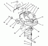 Toro 71184 (12-38XL) - 12-38XL Lawn Tractor, 1994 (4900001-4999999) Ersatzteile HOUSING & SPINDLE ASSEMBLY (38" CUTTING UNIT) (MODEL NO. 71202 ONLY)