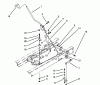 Toro 71184 (12-38XL) - 12-38XL Lawn Tractor, 1994 (4900001-4999999) Ersatzteile SHIFT ASSEMBLY