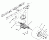 Toro 71184 (12-38XL) - 12-38XL Lawn Tractor, 1994 (4900001-4999999) Ersatzteile TRANSAXLE ASSEMBLY