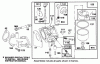 Toro 71184 (12-38XL) - 12-38XL Lawn Tractor, 1995 (5900001-5910000) Ersatzteile ENGINE BRIGGS & STRATTON MODEL 286707-0453-01 #3