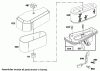 Toro 71184 (12-38XL) - 12-38XL Lawn Tractor, 1995 (5900001-5910000) Ersatzteile ENGINE BRIGGS & STRATTON MODEL 286707-0453-01 #4