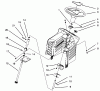 Toro 71184 (12-38XL) - 12-38XL Lawn Tractor, 1995 (5900001-5910000) Ersatzteile STEERING ASSEMBLY
