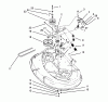 Toro 71184 (12-38XL) - 12-38XL Lawn Tractor, 1996 (6900001-6999999) Ersatzteile BRAKE ASSEMBLY (38" CUTTING UNIT)