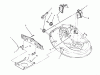 Toro 71184 (12-38XL) - 12-38XL Lawn Tractor, 1996 (6900001-6999999) Ersatzteile CABLE & COVER ASSEMBLY (38" CUTTING UNIT)