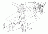 Toro 71184 (12-38XL) - 12-38XL Lawn Tractor, 1996 (6900001-6999999) Ersatzteile ENGINE ASSEMBLY