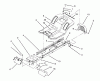 Toro 71184 (12-38XL) - 12-38XL Lawn Tractor, 1996 (6900001-6999999) Ersatzteile FRAME ASSEMBLY