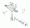Toro 71184 (12-38XL) - 12-38XL Lawn Tractor, 1996 (6900001-6999999) Ersatzteile PEERLESS TRANSAXLE MODEL NO. 915-020 #1