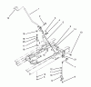Toro 71184 (12-38XL) - 12-38XL Lawn Tractor, 1996 (6900001-6999999) Ersatzteile SHIFT ASSEMBLY