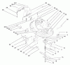 Toro 71185 (13-38XL) - 13-38XL Lawn Tractor, 1996 (6900001-6999999) Ersatzteile DECK ASSEMBLY