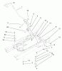 Toro 71185 (13-38XL) - 13-38XL Lawn Tractor, 1996 (6900001-6999999) Ersatzteile SHIFT ASSEMBLY