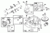 Toro 71188 (12-32XL) - 12-32XL Lawn Tractor, 1996 (6900001-6999999) Ersatzteile ENGINE BRIGGS & STRATTON MODEL 283707-0156-01 #2
