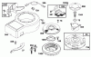 Toro 71188 (12-32XL) - 12-32XL Lawn Tractor, 1996 (6900001-6999999) Ersatzteile ENGINE BRIGGS & STRATTON MODEL 283707-0156-01 #6