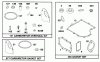 Toro 71188 (12-32XL) - 12-32XL Lawn Tractor, 1996 (6900001-6999999) Ersatzteile ENGINE BRIGGS & STRATTON MODEL 283707-0156-01 #8