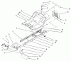 Toro 71188 (12-32XL) - 12-32XL Lawn Tractor, 1996 (6900001-6999999) Ersatzteile FRAME ASSEMBLY