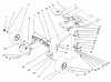 Toro 71188 (12-32XL) - 12-32XL Lawn Tractor, 1996 (6900001-6999999) Ersatzteile FRONT AXLE ASSEMBLY