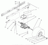 Toro 71188 (12-32XL) - 12-32XL Lawn Tractor, 1996 (6900001-6999999) Ersatzteile TRANSAXLE ASSEMBLY