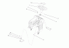 Toro 71188 (12-32XL) - 12-32XL Lawn Tractor, 1997 (7900001-7999999) Ersatzteile STEERING ASSEMBLY