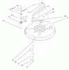 Toro 71189 (12-32XL) - 12-32XL Lawn Tractor, 1998 (8900001-8999999) Ersatzteile DECK ASSEMBLY (32" CUTTING UNIT)