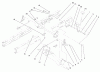 Toro 71189 (12-32XL) - 12-32XL Lawn Tractor, 1998 (8900001-8999999) Ersatzteile HEIGHT OF CUT ASSEMBLY
