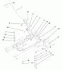 Toro 71189 (12-32XL) - 12-32XL Lawn Tractor, 1998 (8900001-8999999) Ersatzteile SHIFT ASSEMBLY