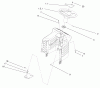 Toro 71189 (12-32XL) - 12-32XL Lawn Tractor, 1998 (8900001-8999999) Ersatzteile STEERING ASSEMBLY