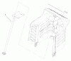 Toro 71189 (12-32XL) - 12-32XL Lawn Tractor, 1998 (8900001-8999999) Ersatzteile STEERING SHAFT ASSEMBLY