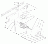 Toro 71189 (12-32XL) - 12-32XL Lawn Tractor, 1998 (8900001-8999999) Ersatzteile TRANSAXLE ASSEMBLY