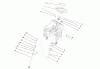 Toro 71190 (13-38XL) - 13-38XL Lawn Tractor, 1997 (7900001-7999999) Ersatzteile STEERING ASSEMBLY