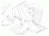Toro 71190 (13-38XL) - 13-38XL Lawn Tractor, 1998 (8900001-8999999) Ersatzteile FRONT AXLE ASSEMBLY