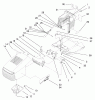 Toro 71190 (13-38XL) - 13-38XL Lawn Tractor, 1998 (8900001-8999999) Ersatzteile HOOD ASSEMBLY
