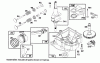 Toro 71191 (13-38HXL) - 13-38HXL Lawn Tractor, 1994 (4900001-4999999) Ersatzteile ENGINE BRIGGS & STRATTON MODEL 28M707-0122-01 #2