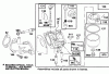 Toro 71191 (13-38HXL) - 13-38HXL Lawn Tractor, 1994 (4900001-4999999) Ersatzteile ENGINE BRIGGS & STRATTON MODEL 28M707-0122-01 #3