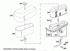 Toro 71191 (13-38HXL) - 13-38HXL Lawn Tractor, 1994 (4900001-4999999) Ersatzteile ENGINE BRIGGS & STRATTON MODEL 28M707-0122-01 #4